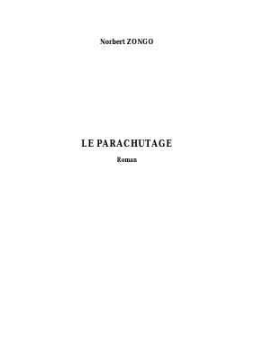 Le Parachutage - Norbert ZONGO.pdf